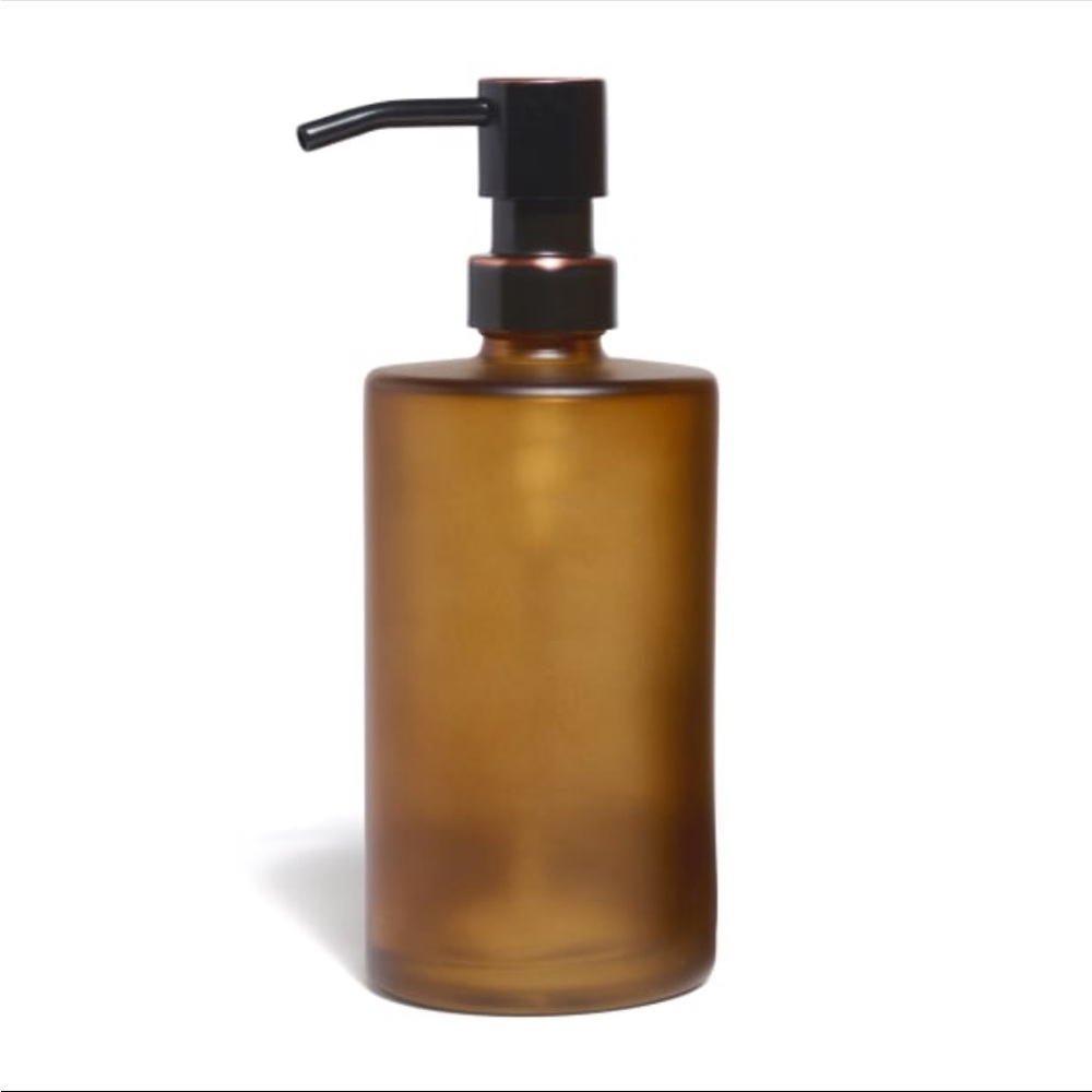 Set of 5 GROVE CO. Reusable Glass Hand Soap
Dispenser - Naturelust